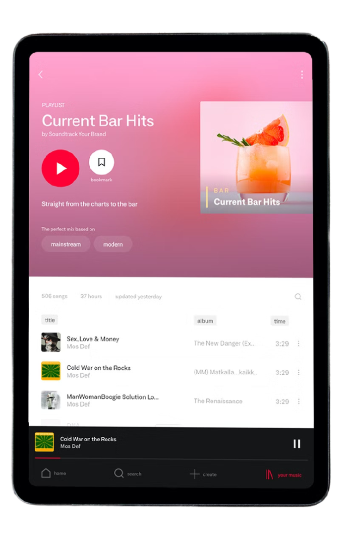 Soundtrack Your Brand — Musique sur mesure pour chaque espace