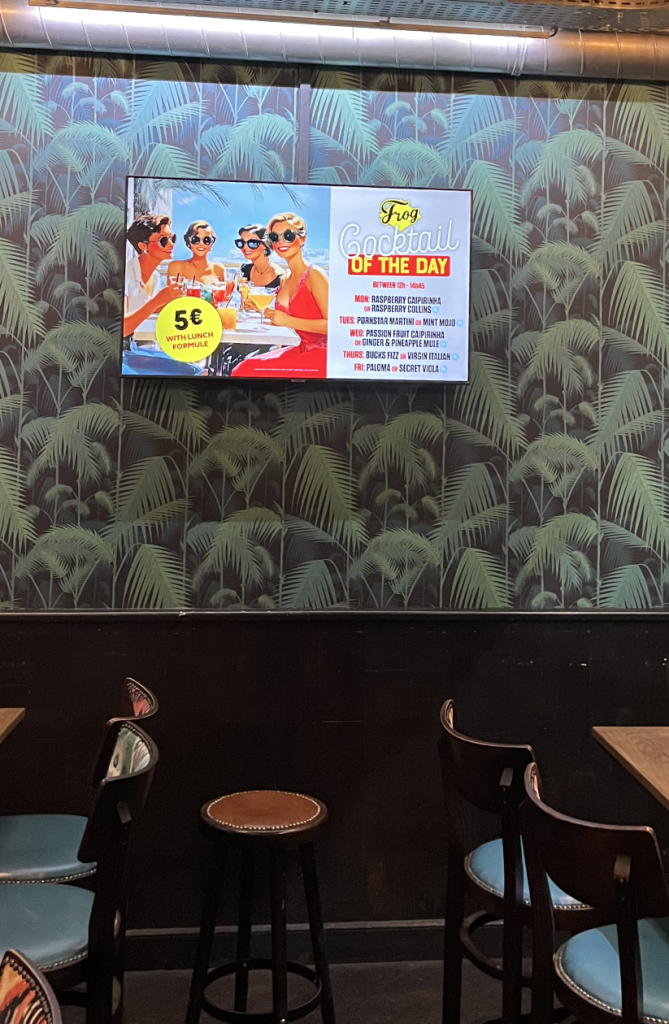 BARS ET PUBS - BRIGHTSIGN AVECOM